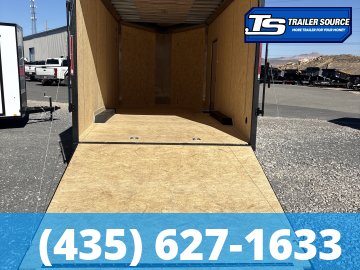 8.5x18 Look Element SE Enclosed Cargo Trailer - 7'6" Interior - 10K GVWR - .080 PolyCor, Alloy Wheels, Black Out Package, Wide Body w/ Drive Over Fenders