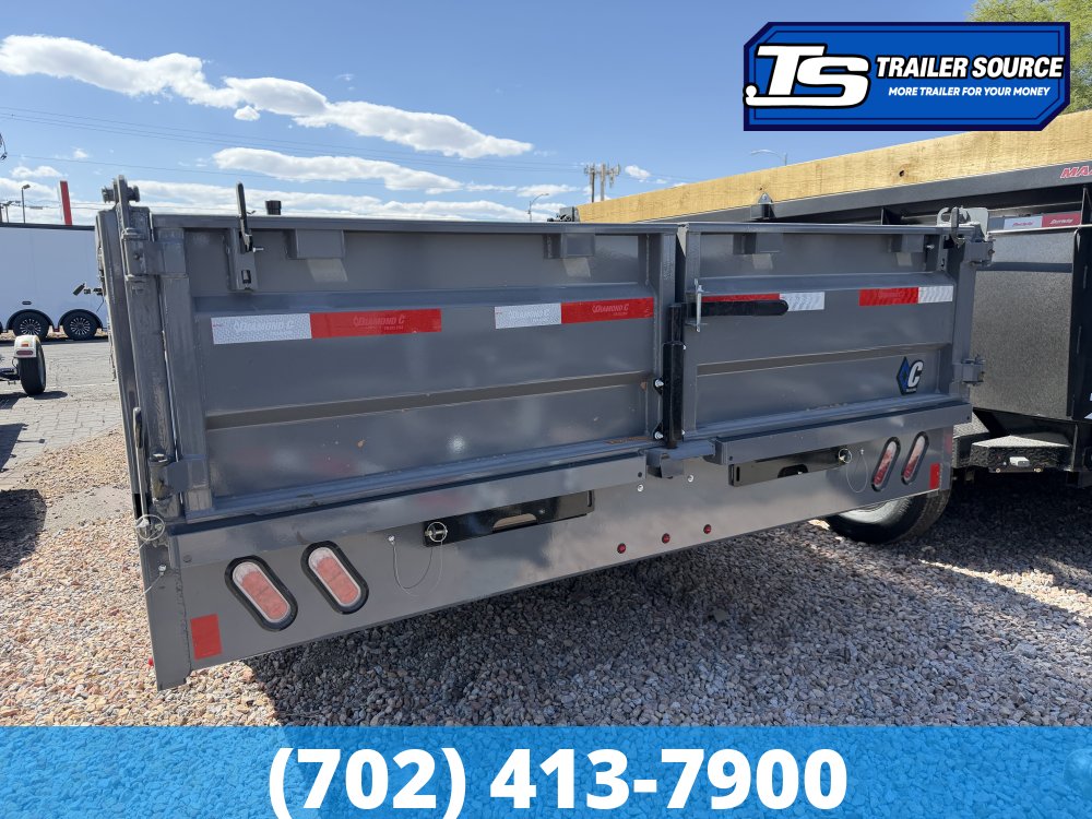 8x16 Diamond C DOD 207 Deckover Dump