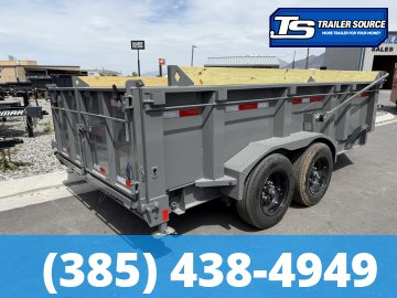 7x14 Diamond C LPT 208 Pacesetter Pkg Dump Trailer - 32" Sides - 18K GVWR -