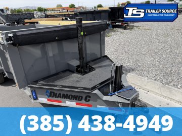 7x14 Diamond C LPT 208 Pacesetter Pkg Dump Trailer - 32" Sides - 18K GVWR -