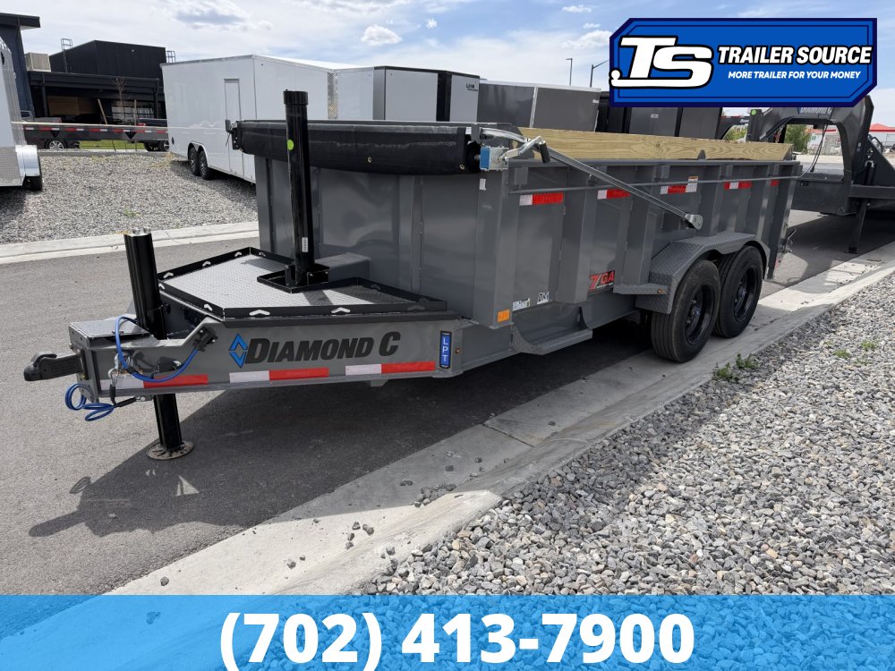 7x14 Diamond C LPT 208 Pacesetter Pkg Dump