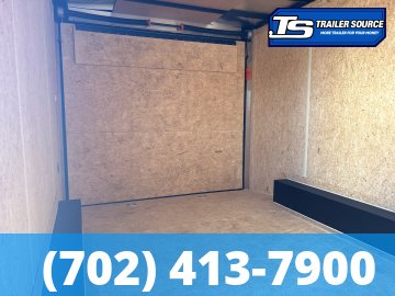 8.5x16 Look Element SE Enclosed Cargo Trailer - 7'0" Interior - 7K GVWR - .080 PolyCor, Alloy Wheels, Black Out Package, Rear Spoiler w/ Load Lights