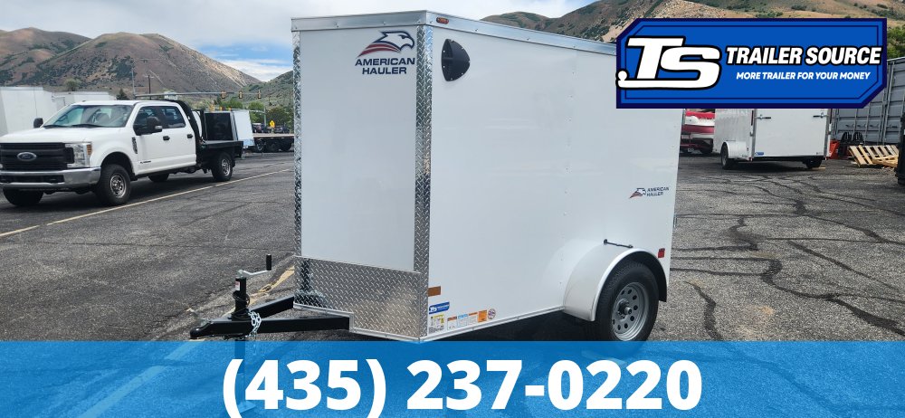 5x8 American Hauler Arrow Enclosed Cargo