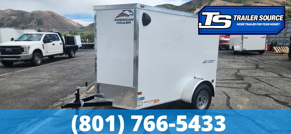 5x8 American Hauler Arrow Enclosed Cargo