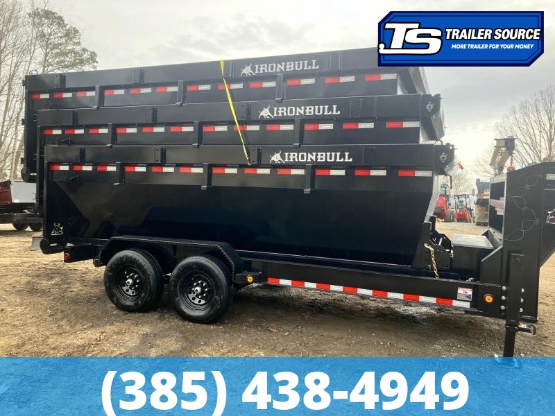Iron Bull Roll Off Dumpster Bin Only 16 ft 48" Sides