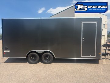 8.5x20 Haulmark Passport DELUXE Enclosed Cargo Trailer - 7'6" Interior - 10K GVWR - .080 PolyCor, Dovetail, Ramp Door