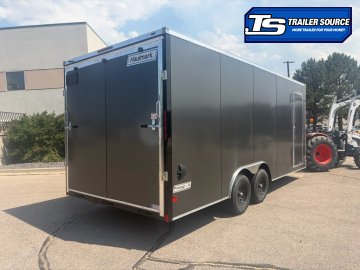 8.5x20 Haulmark Passport DELUXE Enclosed Cargo Trailer - 7'6" Interior - 10K GVWR - .080 PolyCor, Dovetail, Ramp Door