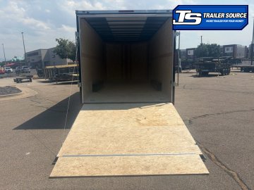8.5x20 Haulmark Passport DELUXE Enclosed Cargo Trailer - 7'6" Interior - 10K GVWR - .080 PolyCor, Dovetail, Ramp Door