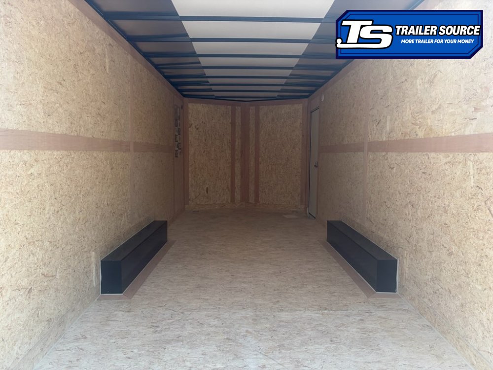 8.5x20 Haulmark Passport DELUXE Enclosed Cargo Trailer - 7'6" Interior - 10K GVWR - .080 PolyCor, Dovetail, Ramp Door