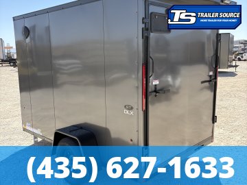 6x10 Look ST DLX Enclosed Cargo Trailer - 6'6" Interior - 3.5K GVWR - 16" Cross Member Upgrade, Black Out Package, Rear Spoiler w/ Load Lights