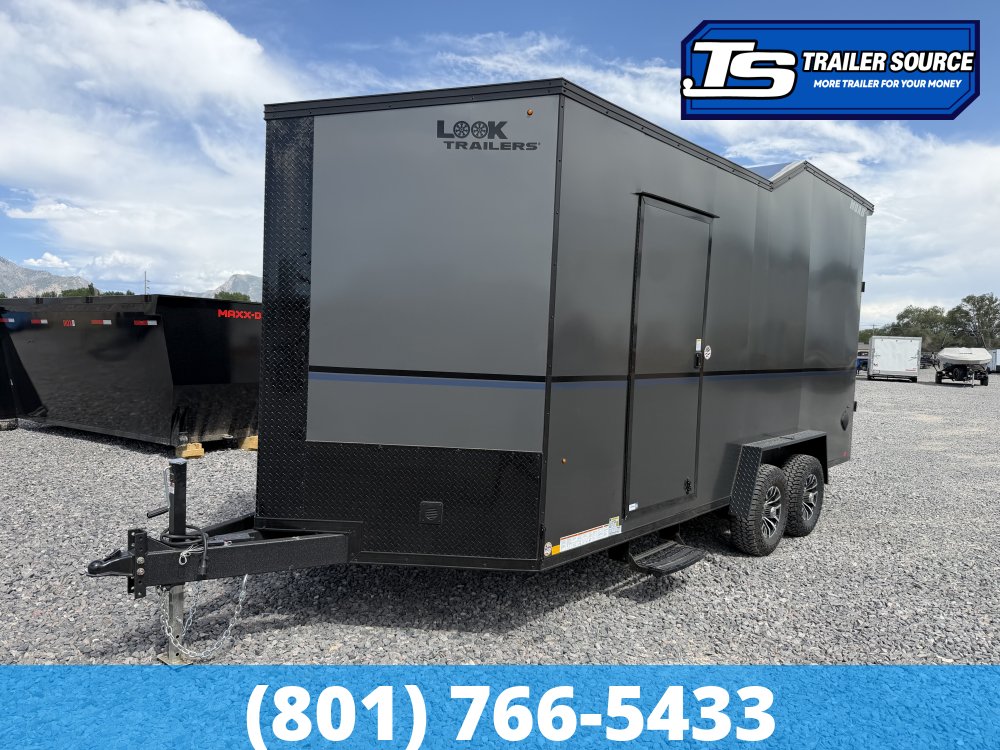 7.5x18 Look Moab Enclosed Cargo Trailer - 7'6" Interior - 10K GVWR - .080 PolyCor