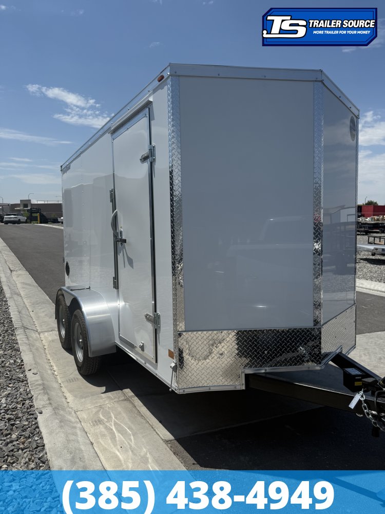 6x12 Wells Cargo FastTrac Enclosed Cargo Trailer - 6'6" Interior - 7K GVWR - .080 PolyCor