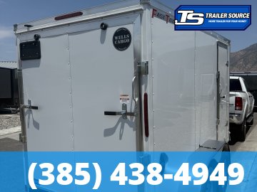 6x12 Wells Cargo FastTrac Enclosed Cargo Trailer - 6'6" Interior - 7K GVWR - .080 PolyCor