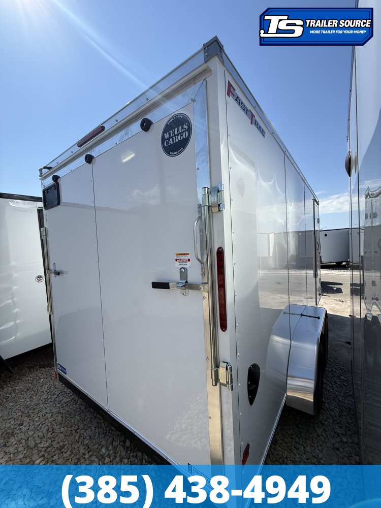 7x16 Wells Cargo FastTrac Enclosed Cargo Trailer - 7'0" Interior - 7K GVWR - .080 PolyCor
