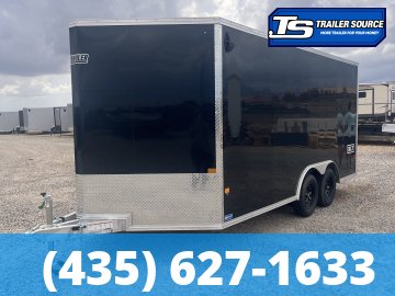 8.5x16 Alcom Aluminum EZ Hauler XLT Auto