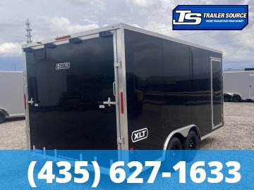 8.5x16 Alcom Aluminum EZ Hauler XLT Auto Trailer - 7'0" Interior - 7K GVWR - Dovetail