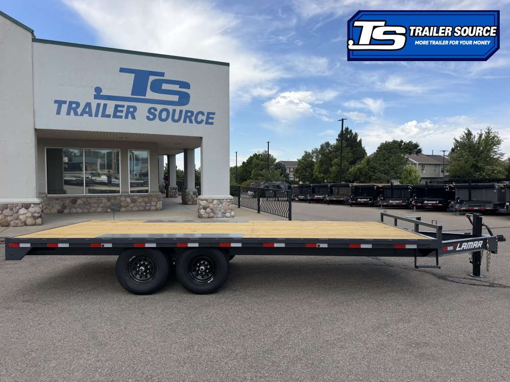 8.5x20 Lamar F8 Deckover Equipment Trailer - 14K GVWR -