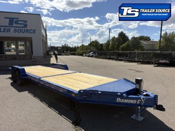 7x24 Diamond C HDT 207 Tilt Trailer - 15.5K GVWR -