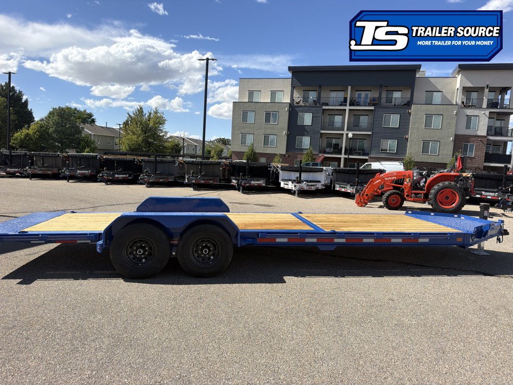 7x24 Diamond C HDT 207 Tilt Trailer - 15.5K GVWR -