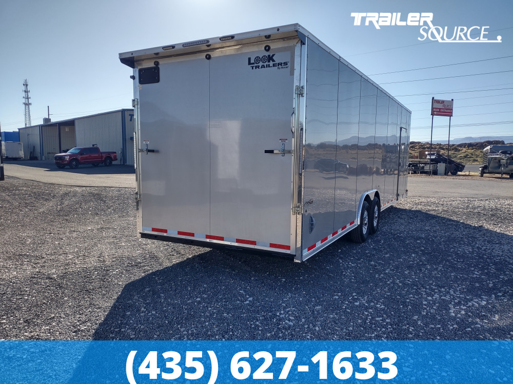 8.5x28 Look Vision 7'6" Interior 14K Enclosed Car Hauler