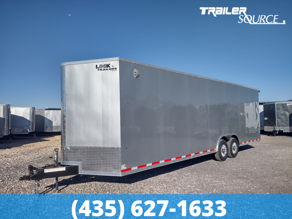 8.5x28 Look Vision 7'6" Interior 14K Enclosed Car Hauler