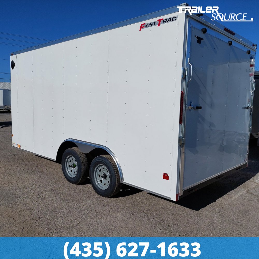 8.5x16 Wells Cargo FastTrac 7'0" Interior 7K Tandem Axle Enclosed Cargo