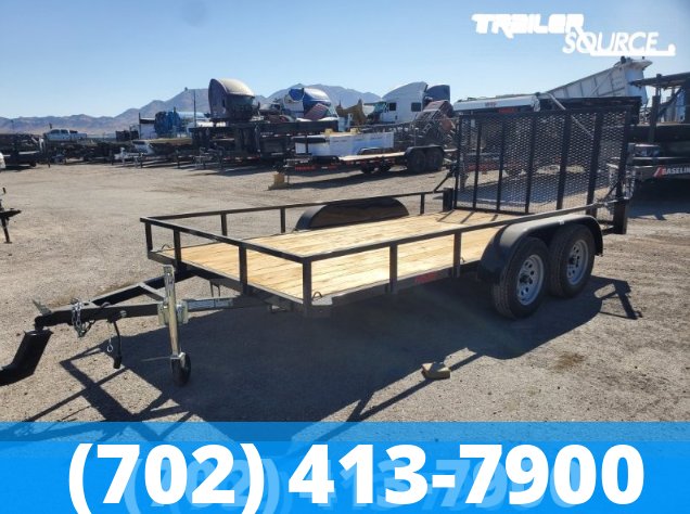 7x14 Echo 7K Tandem Axle Utility