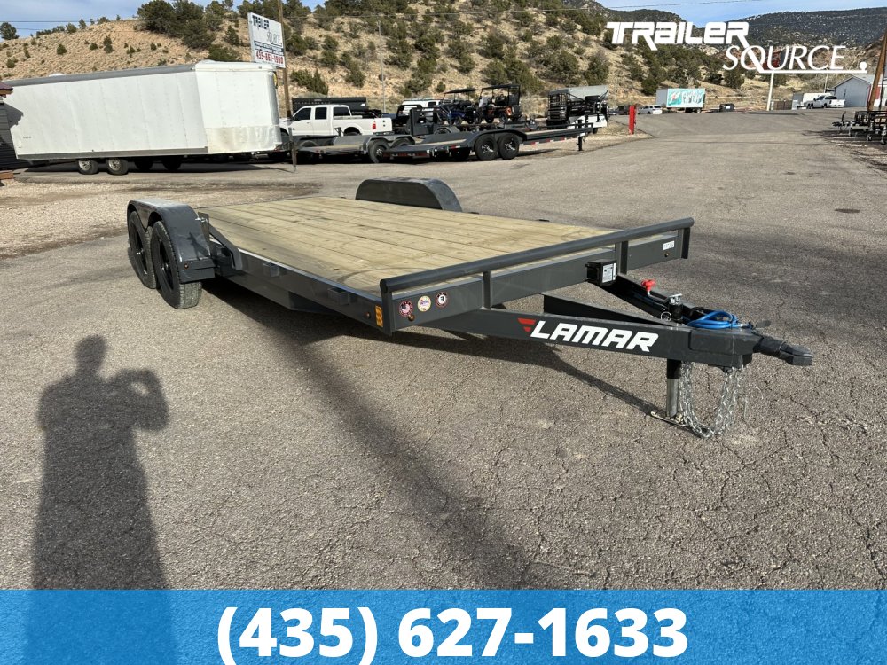 7x18 Lamar Car Hauler 7K Car Hauler Trailer