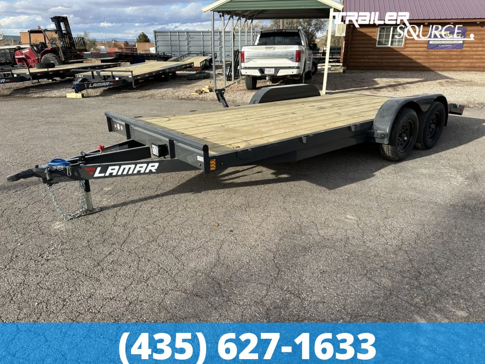 7x18 Lamar Car Hauler 7K Car Hauler Trailer