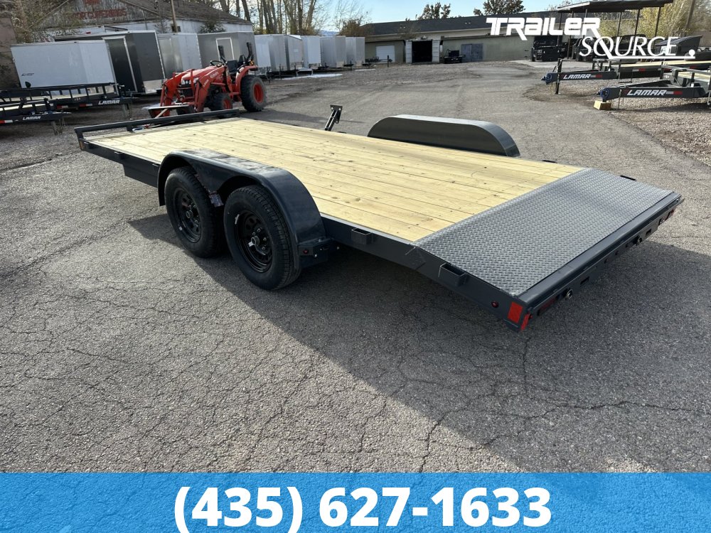 7x18 Lamar Car Hauler 7K Car Hauler Trailer