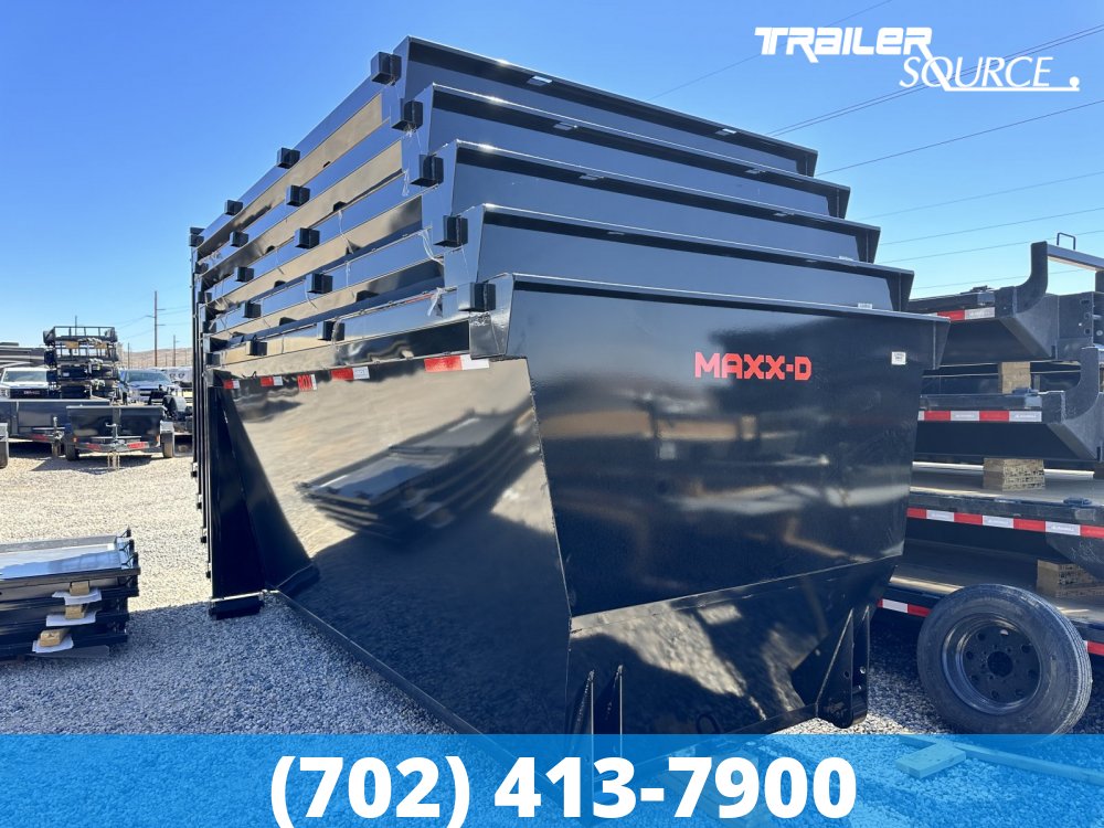 14' Maxx-D Roll Off Dumpster Bin