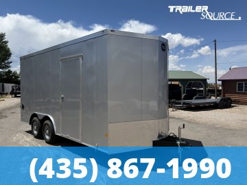 8.5x16 Wells Cargo Road Force 7'6" Interior 10K Tandem Axle Enclosed Cargo
