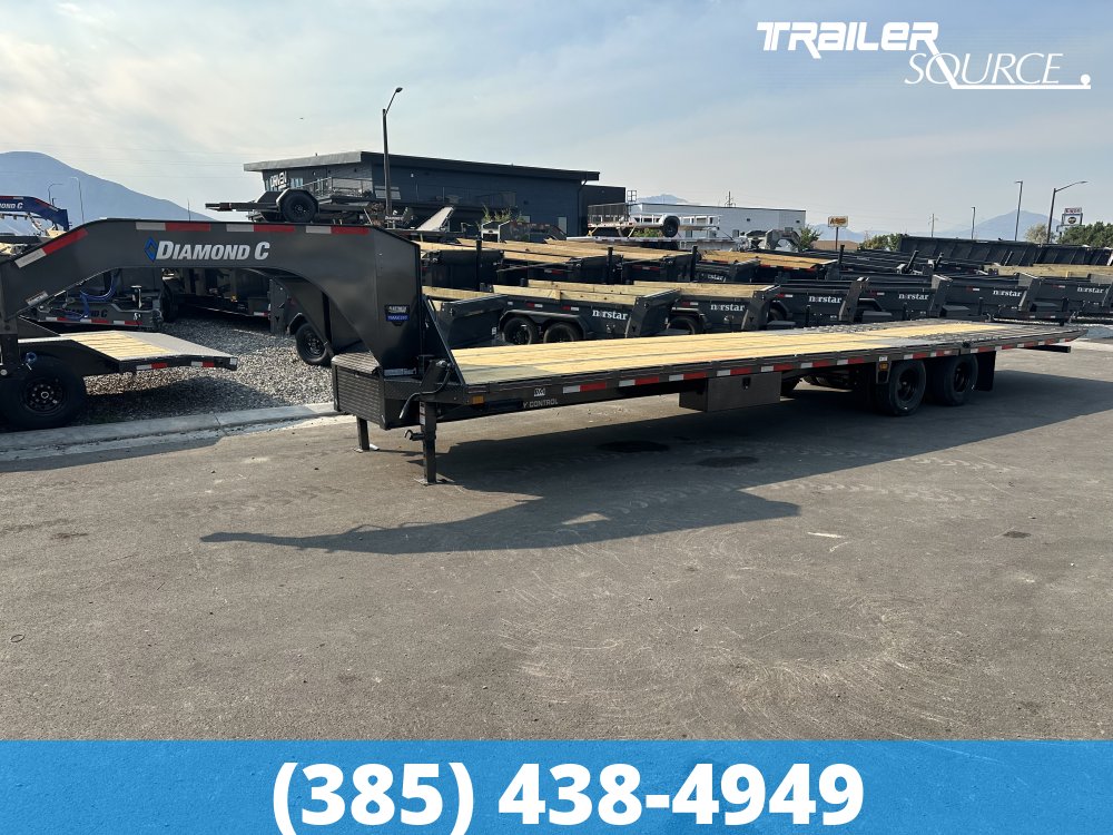 8.5x35 Diamond C FMAX-HDT 210 25K Hydraulic Dovetail Gooseneck