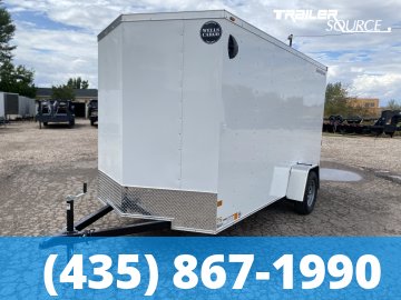 6x12 Wells Cargo FastTrac 6'6" Interior Single Axle Enclosed Cargo