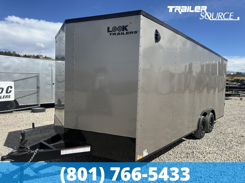 8.5x20 Look ST DLX 7'0" Interior 7K Tandem Axle Enclosed Cargo