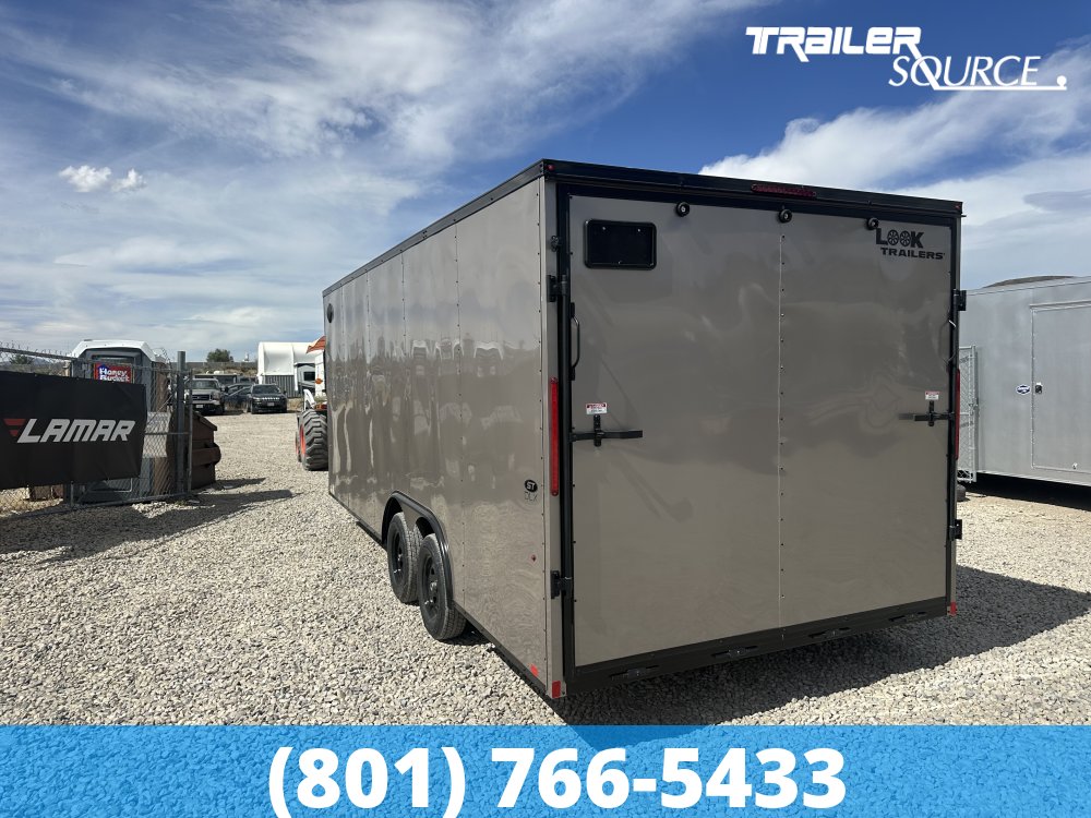 8.5x20 Look ST DLX 7'0" Interior 7K Tandem Axle Enclosed Cargo