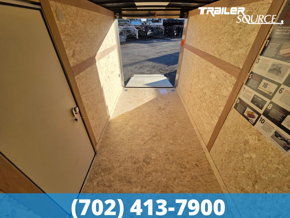 6x12 Haulmark Passport DELUXE 6'0" Interior Single Axle Enclosed Cargo