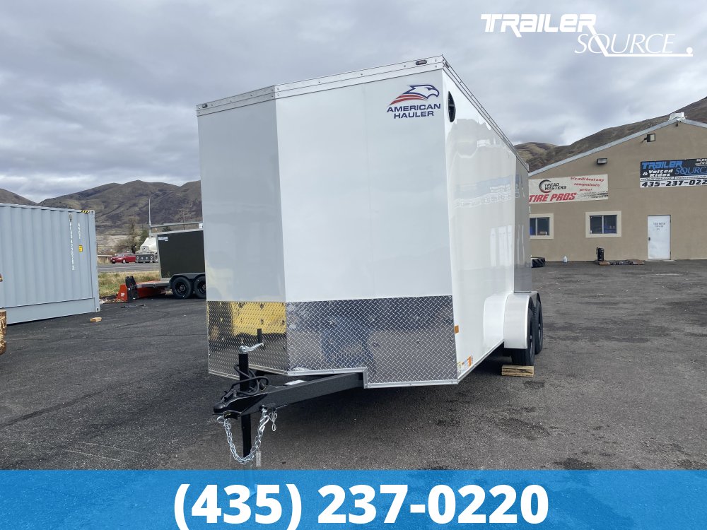 7x16 American Hauler Night Hawk 7'0" 7K Tandem Axle Enclosed Cargo