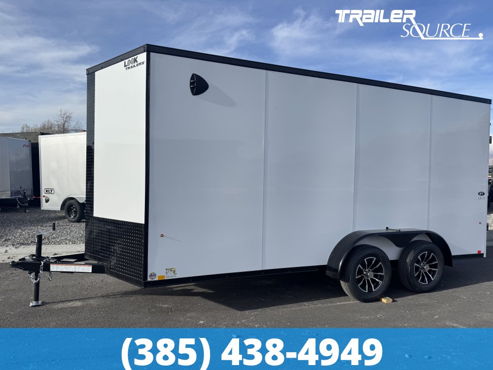 7x16 Look ST DLX 7'0" Interior 7K Tandem Axle Enclosed Cargo