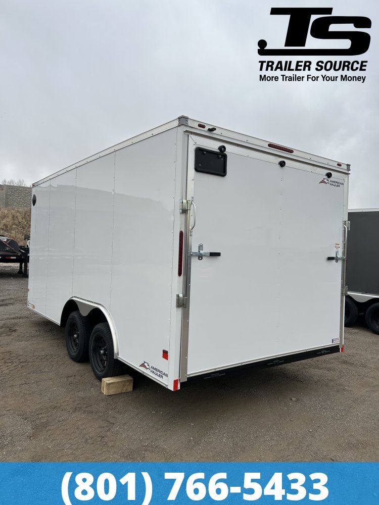 8.5x16 American Hauler Arrow Deluxe ATV Trailer - 7'0" Interior - 7K GVWR - Dovetail