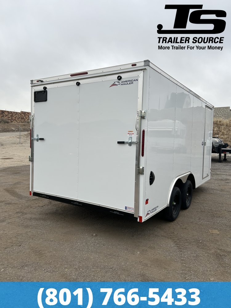 8.5x16 American Hauler Arrow Deluxe ATV Trailer - 7'0" Interior - 7K GVWR - Dovetail