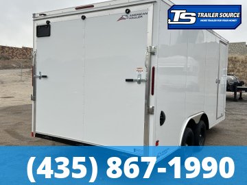 8.5x16 American Hauler Arrow Deluxe Enclosed Cargo Trailer - 7'0" Interior - 7K GVWR - Dovetail, Ramp Door
