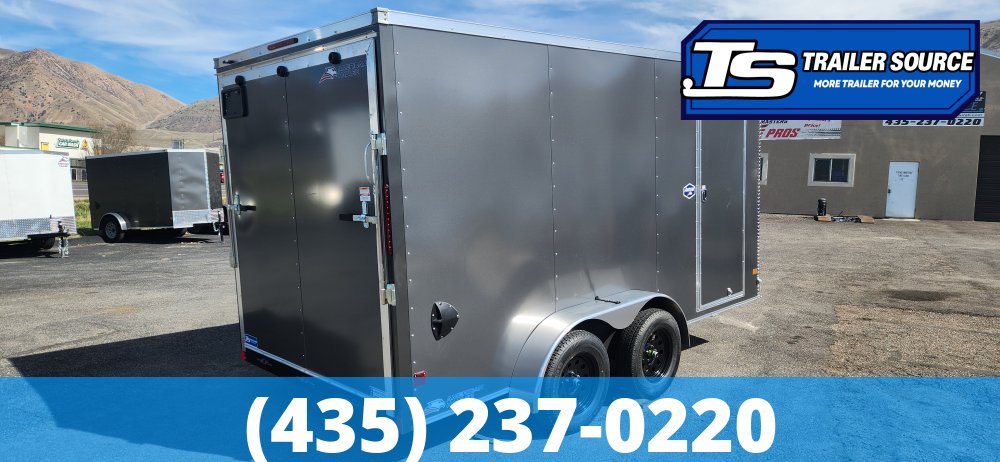 7x14 American Hauler Arrow Deluxe Enclosed Cargo Trailer - 7'0" Interior - 7K GVWR -