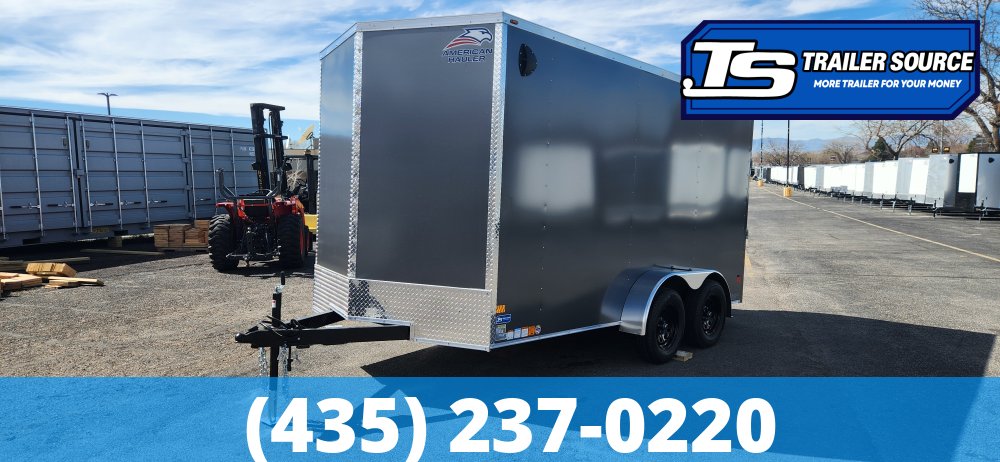 7x14 American Hauler Arrow Deluxe Enclosed Cargo Trailer - 7'0" Interior - 7K GVWR -
