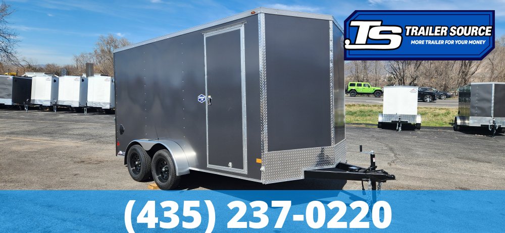 7x14 American Hauler Arrow Deluxe Enclosed Cargo Trailer - 7'0" Interior - 7K GVWR -