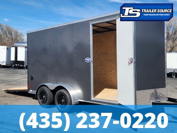 7x14 American Hauler Arrow Deluxe Enclosed Cargo Trailer - 7'0" Interior - 7K GVWR -