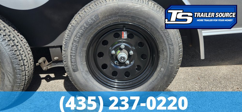 7x14 American Hauler Arrow Deluxe Enclosed Cargo Trailer - 7'0" Interior - 7K GVWR -