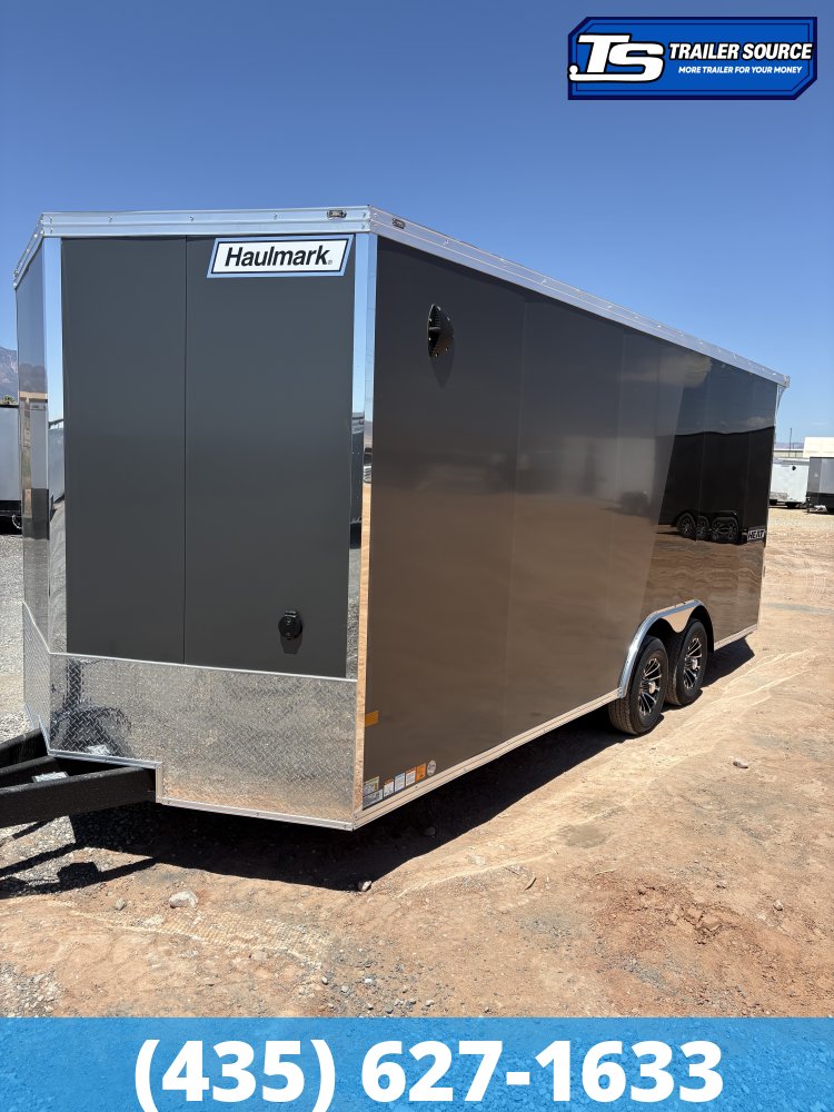 8.5x20 Haulmark Heat Enclosed Car Hauler Race