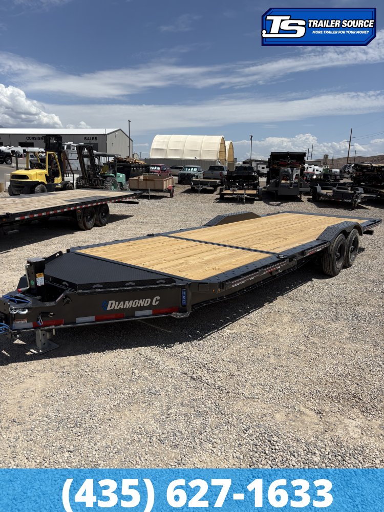 8.5x24 Diamond C HXD 208 Wide Body w/ Drive Over Fenders Tilt