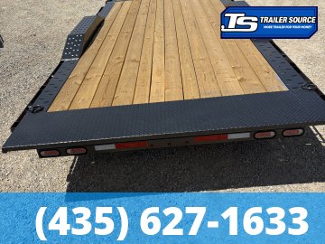 8.5x24 Diamond C HXD 208 Wide Body w/ Drive Over Fenders Tilt Trailer - 18K GVWR - ABS Brakes